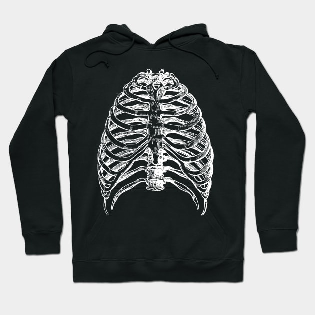 halloween rib cage Hoodie by alialbadr